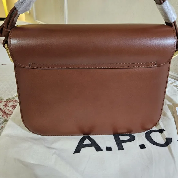 A.P.C Grace Small Bag_Hazelnut - APC - Picture 8 of 12